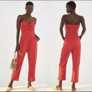 Farm Rio cherry red jumpsuit L